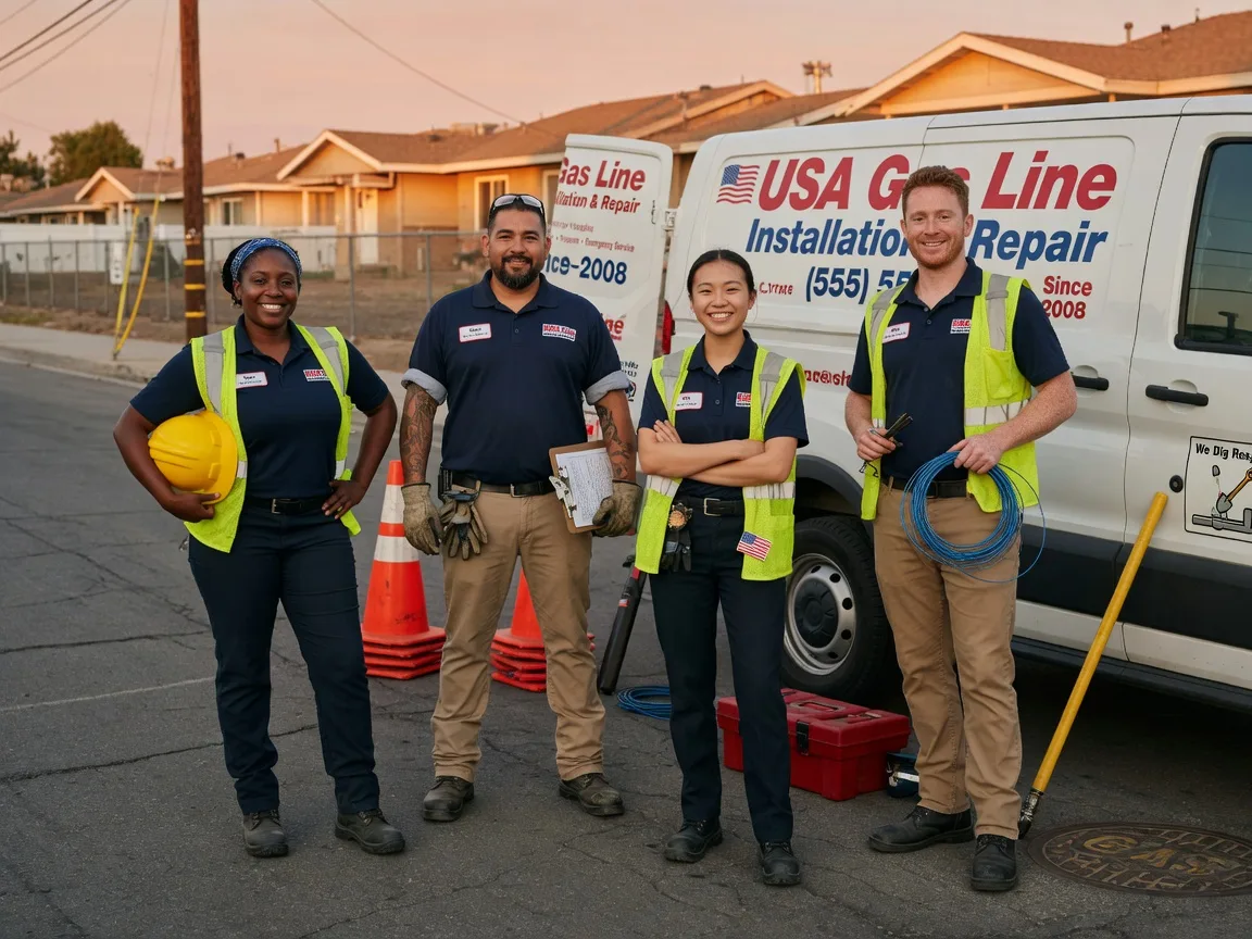 Gas Line Installation company in Markleville, IN